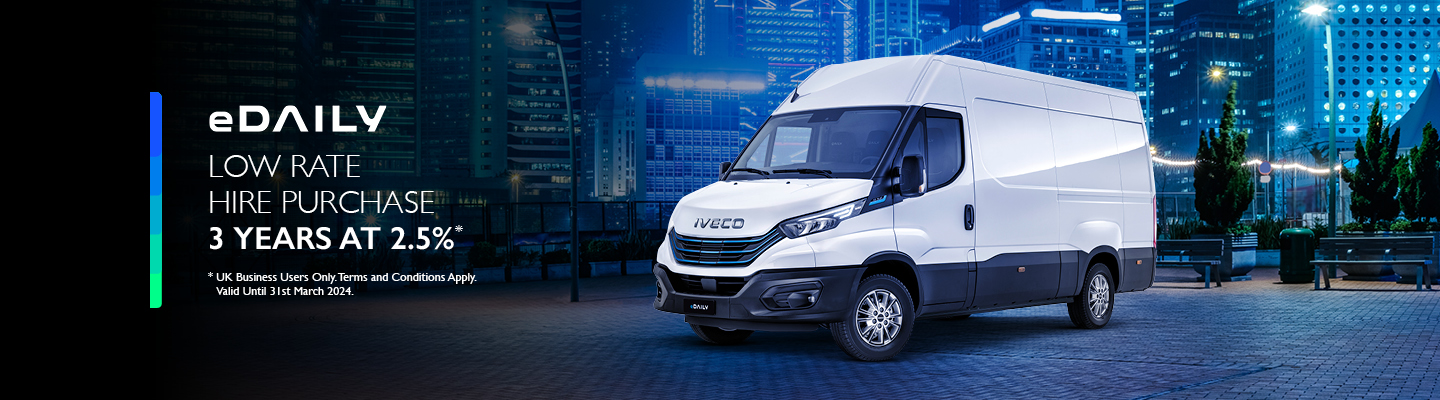 IVECO eDAILY HIRE PURCHASE offer from  